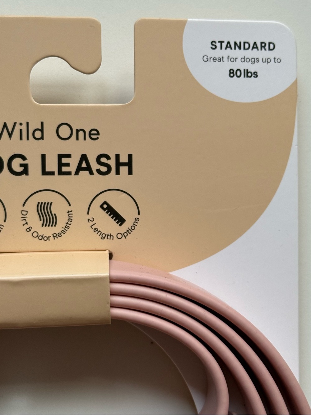 Wild One Waterproof Dog Leash - Standard Size - Pink - Picture 2 of 16